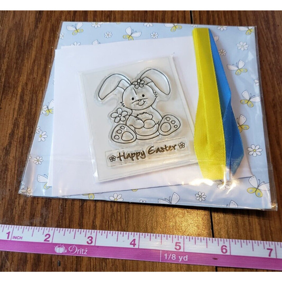 Quick Cards Easter Bunny Spring Crafting Stamp Pack - Picture 3 of 4